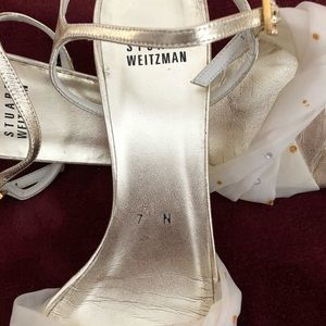 Stuart Weitzman pumps. Special occasion wear.